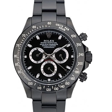 Good Copy Rolex Watches Plated Black Ion Black Steel Black Tachymeter Stainless Daytona Strap 80247 Dial Rolex 0529